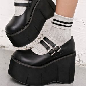 Demonia Kera Mary Janes